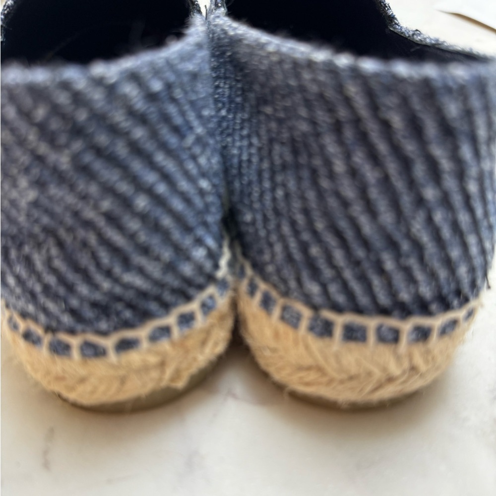 CHANEL 🩵 Espadrilles Blue Canvas size 37 - Picture 7 of 14